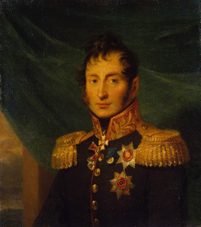 Portrait of Nikolai Alexeyevich Tuchkov (1765-1812) from George Dawe