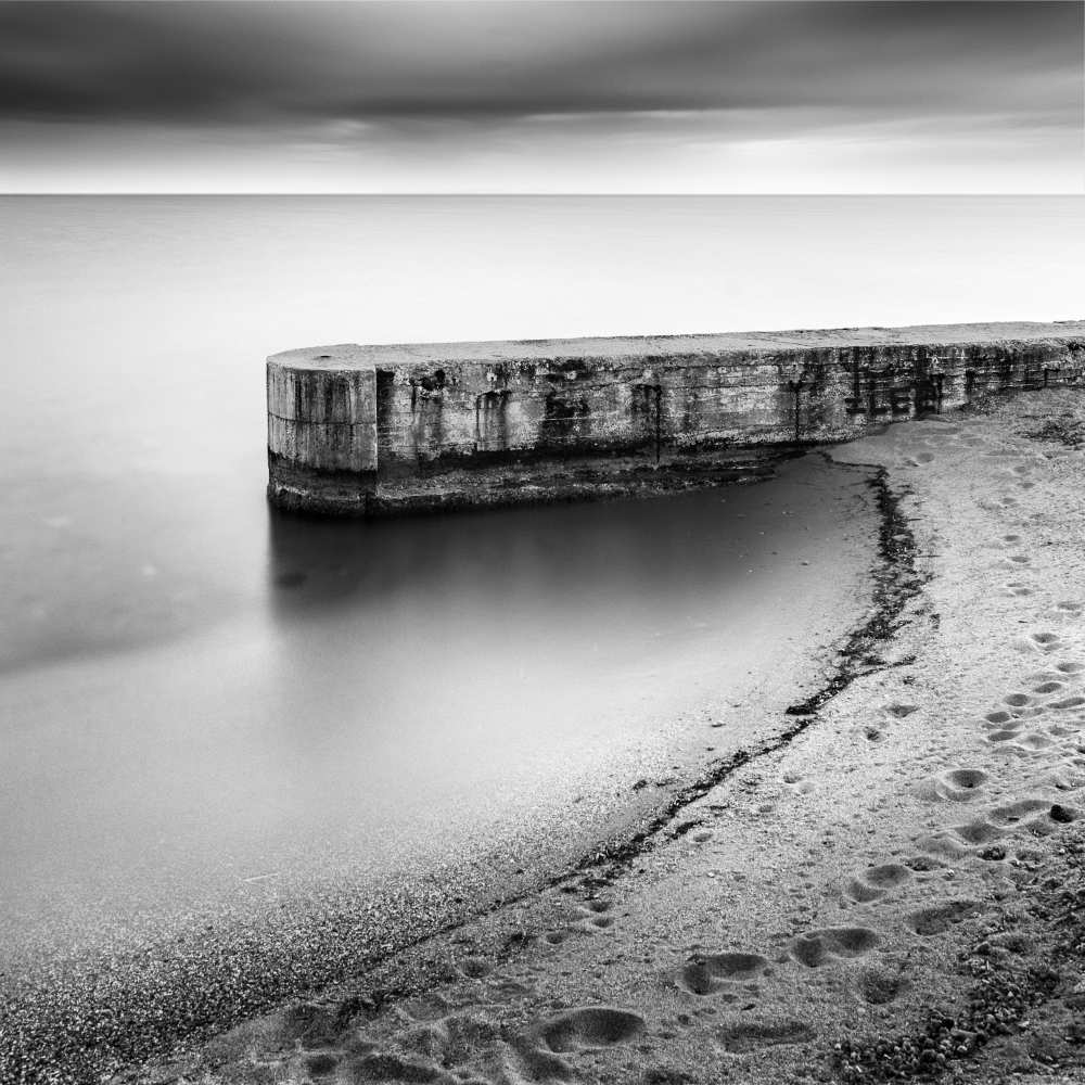 Pier on the Beach from George Digalakis