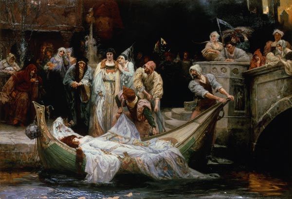 The Lady of Shalott from George Edward Robertson