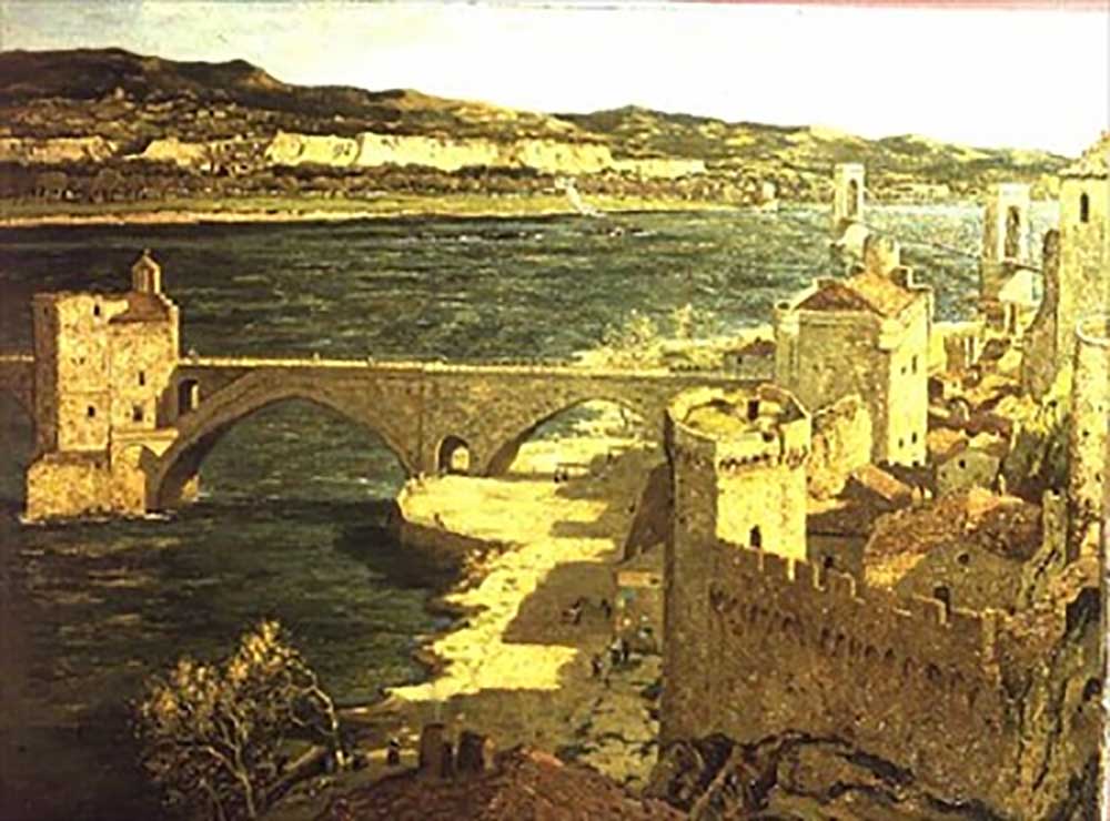 View of Avignon from George Graham