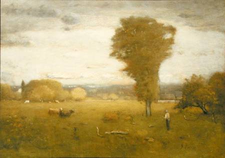 Sunlit Pasture from George Inness