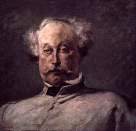 Portrait of Alexandre Dumas fils (1824-95) from Georges Clairin