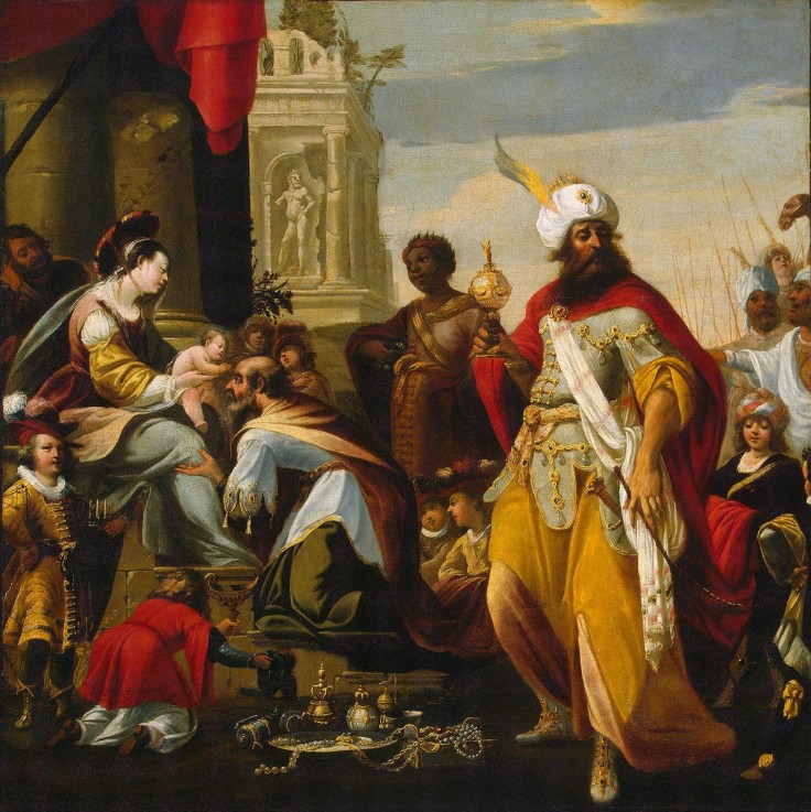The Adoration of the Magi from Georges Lallemand