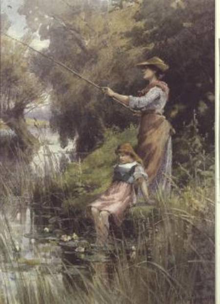 Fishing from Georgina M. de l' Aubiniere