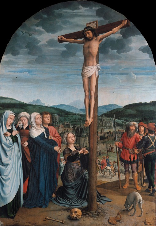 Christ on the Cross from Gerard David
