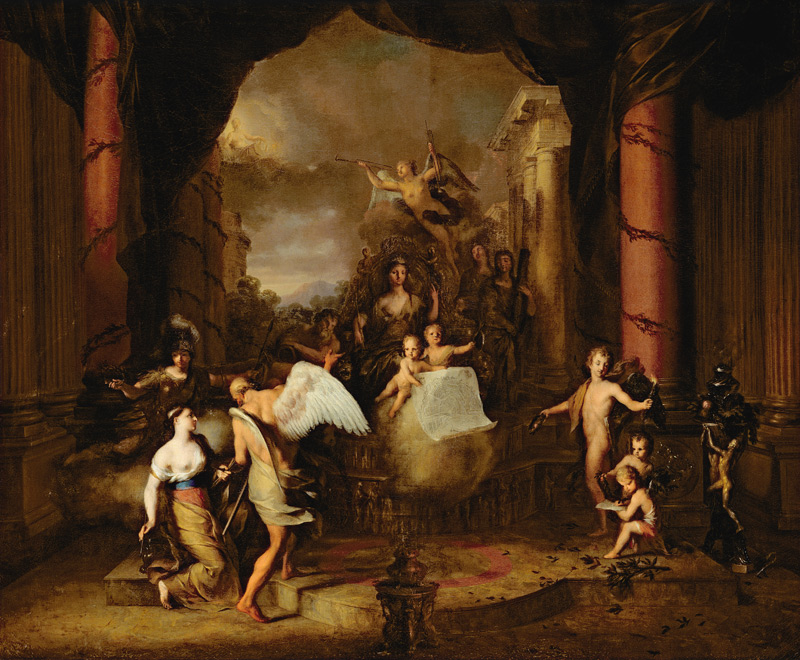 Allegory of the city of Amsterdam from Gerard de Lairesse