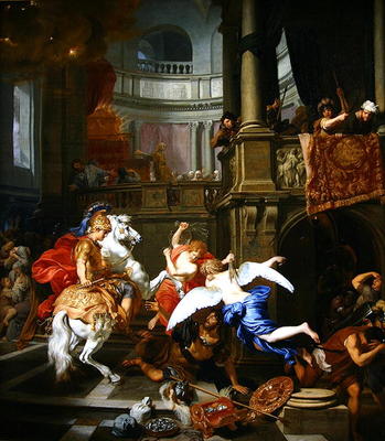 The Explusion of Heliodorus from the Temple, 1674 (oil on canvas) from Gerard de Lairesse