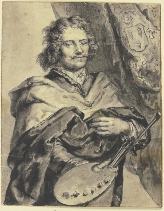 Porträt des Malers Hendrick ter Brugghen from Gerard Hoet d. Ä.