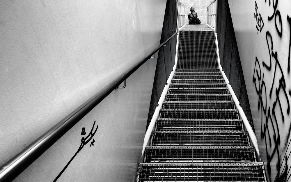 At the bottom of the stairs from Gerard Jonkman