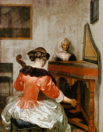 The concert. from Gerard ter Borch or Terborch