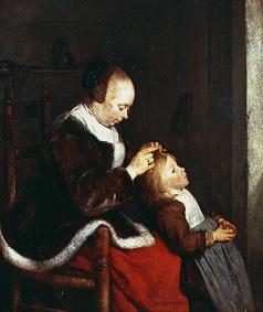 Mother worries from Gerard ter Borch or Terborch