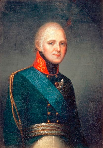 Kaiser Alexander I from Gerhard Kügelgen