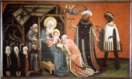 The Adoration of the Magi from German School