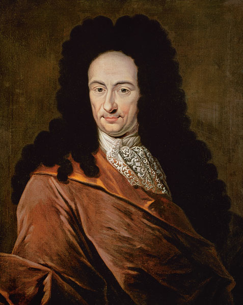 Portrait of Gottfried Wilhelm Leibniz (1646-1716) from German School