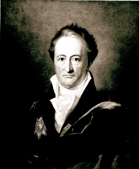Johann Wolfgang Goethe (1749-1831) from German School