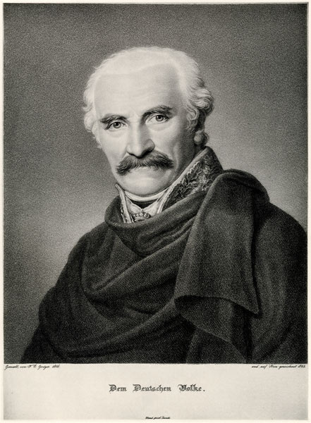 Gebhard Leberecht von Blücher, Fürst von Wahlstadt from German School, (19th century)