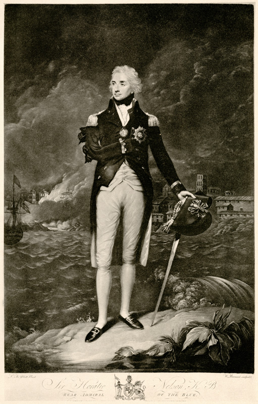 Horatio Lord Nelson from German School, (19th century)