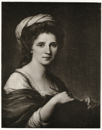Angelika Kaufmann from German School, (19th century)