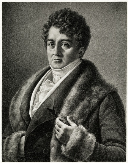 François Joseph Talma from German School, (19th century)