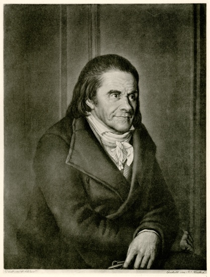 Johann Heinrich Pestalozzi from German School, (19th century)