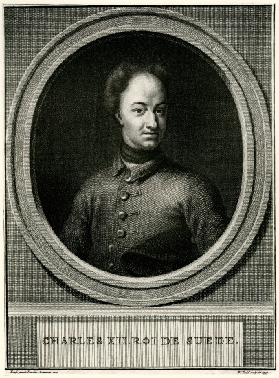 Karl XII. from German School, (19th century)