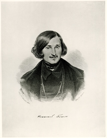 Nikolai Gogol from German School, (19th century)