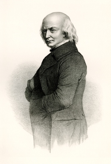 Pierre Jean de Béranger from German School, (19th century)