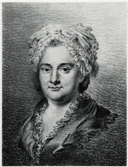 Sophie la Roche from German School, (19th century)