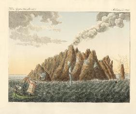 The volcanic island of Holy John the Theologian