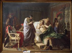 Confidence of Alexander the Great into his physician Philippos
