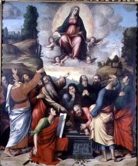 Assumption of the Virgin from Giacomo & Giulio Francia