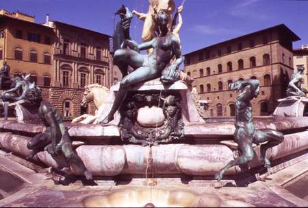 The Fountain of Neptune, detail from Giambologna