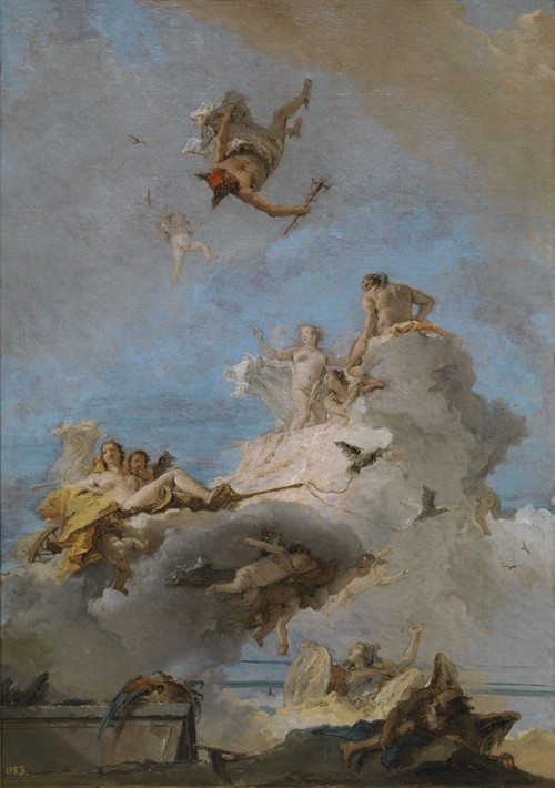 The Triumph of Venus (The Olympus) from Giandomenico Tiepolo