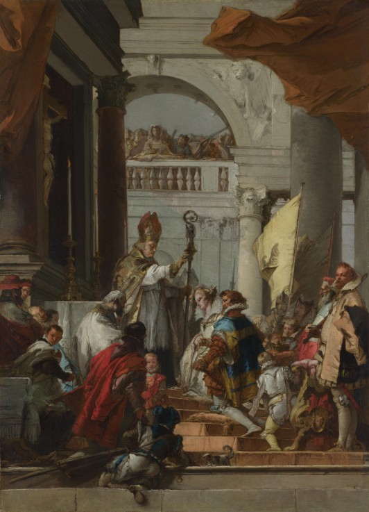 The Marriage of Frederick Barbarossa from Giandomenico Tiepolo