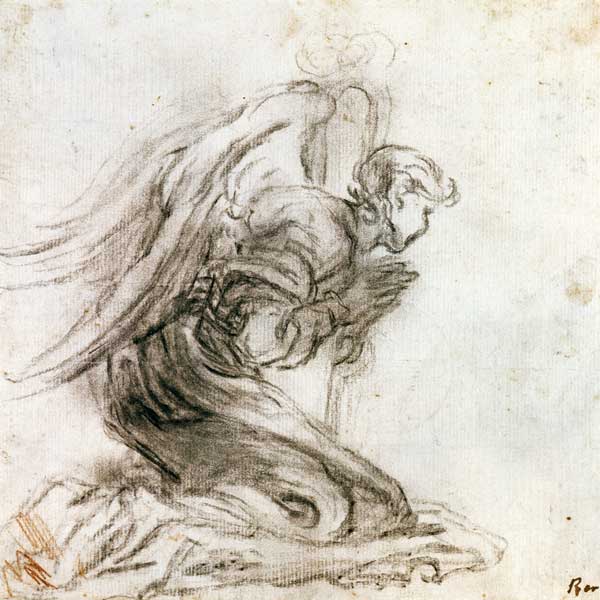 G.L.Bernini / Kneeling Angel / c.1673/74 from Gianlorenzo Bernini