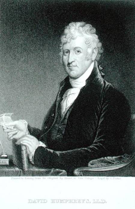 David Humphreys (1753-1818) from Gilbert Stuart