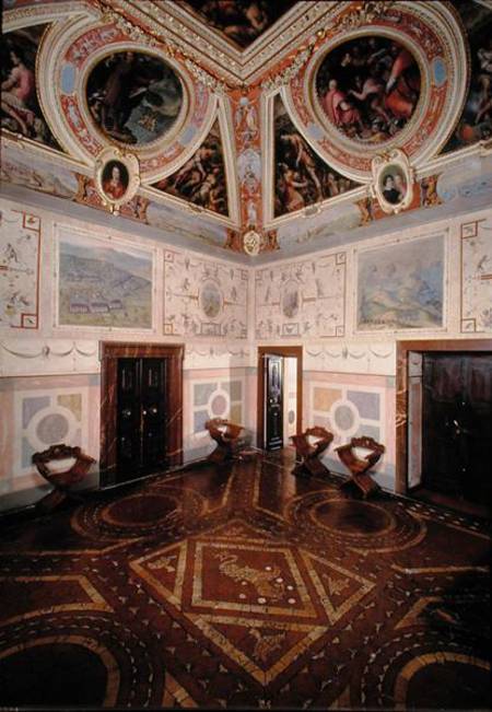 View of the Sala di Cosimo I from Giorgio Vasari