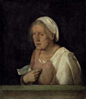 La Vecchia (The Old Woman) after 1505 (oil on canvas) from Giorgione