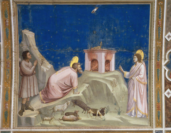 Joachim''s Offering / Giotto / c.1303/10 from Giotto (di Bondone)