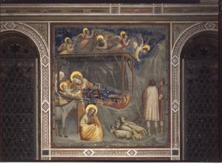 The Nativity from Giotto (di Bondone)