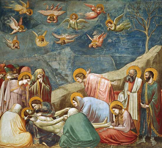 The Lamentation of Christ from Giotto (di Bondone)