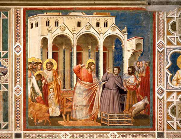 Expuslion of Money Changers / Giotto