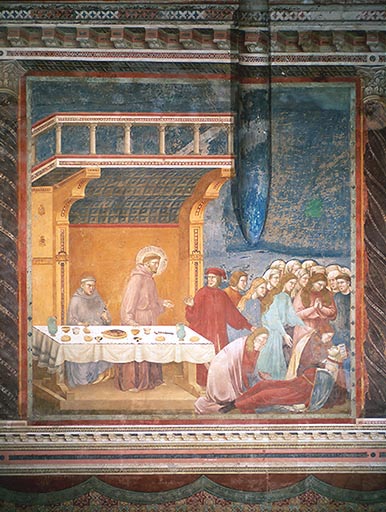 Der Tod des Ritters von Celano from Giotto (di Bondone)