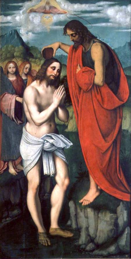 Baptism of Christ from Giovanni Agostino da Lodi