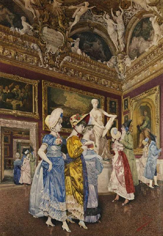 Ein Besuch des Sala di Giove im Palazzo Pitti. from Giovanni B. Filosa