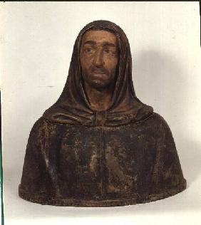 Portrait bust of Girolamo Savonarola (1452-98)