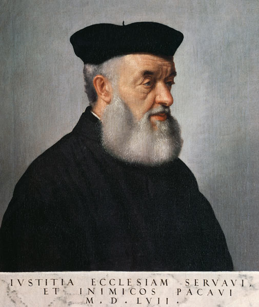 Portrait of a Prelate from Giovanni Battista Moroni