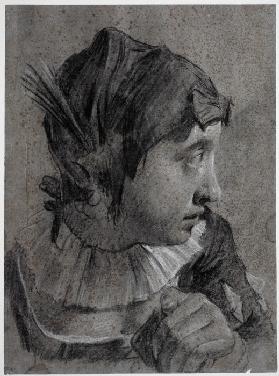 Kopf eines jungen Mädchens (Barbara Piazzetta?)