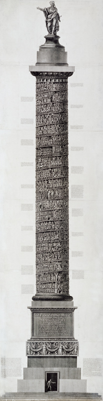 Trajan's Column from Giovanni Battista Piranesi