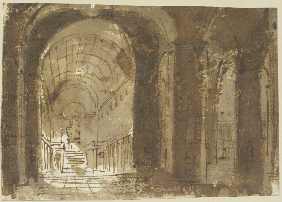 Church interior from Giovanni Battista Piranesi